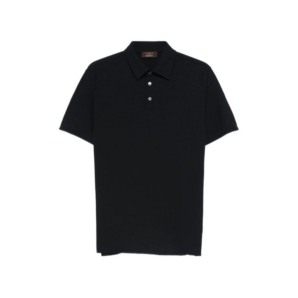 Zanone Blue Polo Shirts Men